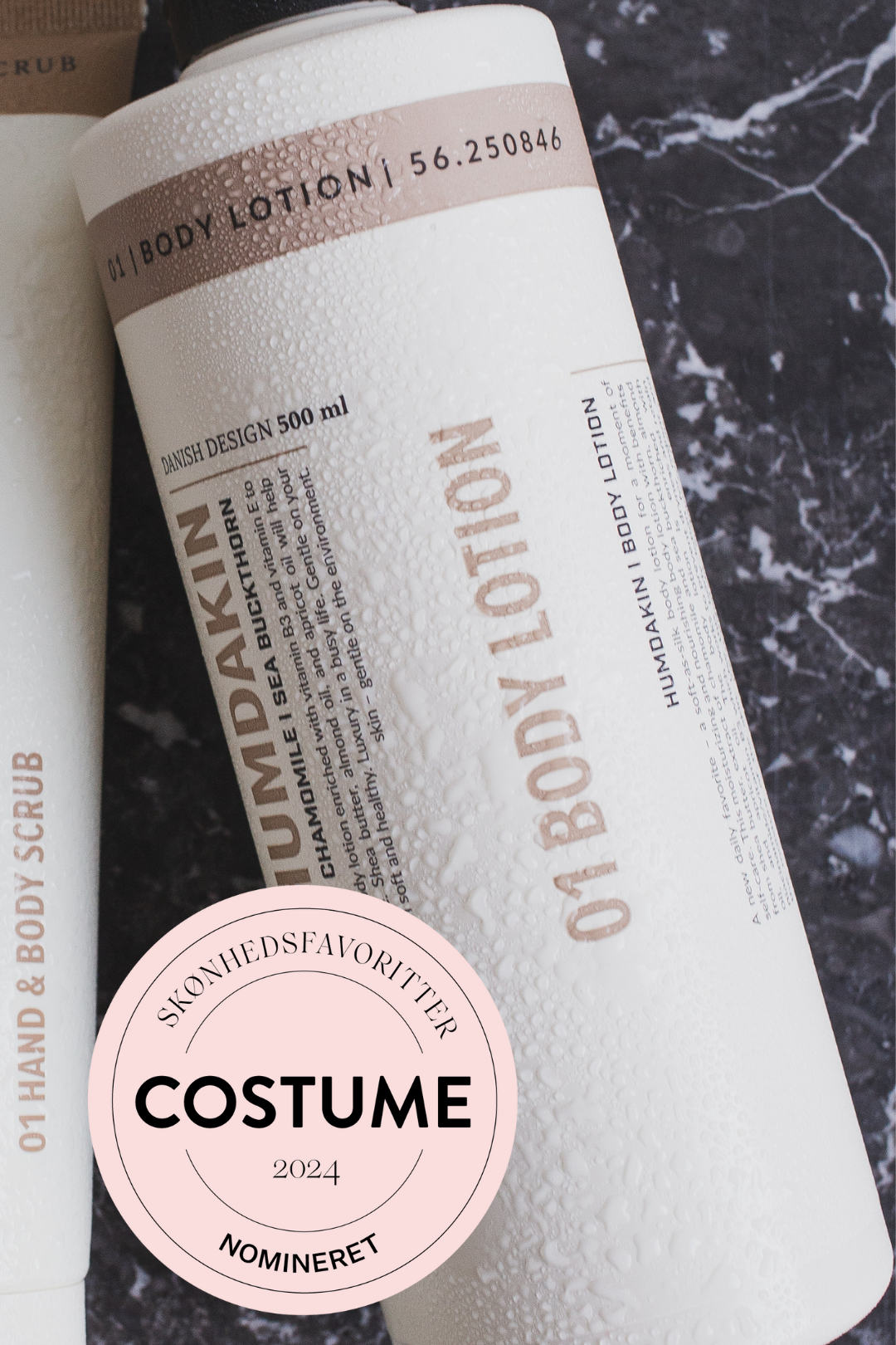 01 Body lotion, Chamomile and Sea Buckthorn - 500 ml.